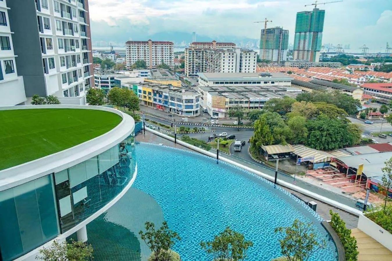 버터워스 Blue Aesthetic Luxury Seaview 3 Min Drive Sunway 아파트 외부 사진